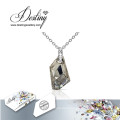 Destiny Jewellery Crystal From Swarovski Silver Knight Pendant & Necklace